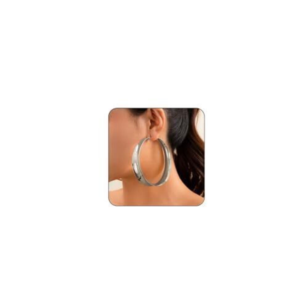 1859 Irregular WaterDrop Earrings, Melted Liquid Asymmetrical Stainless